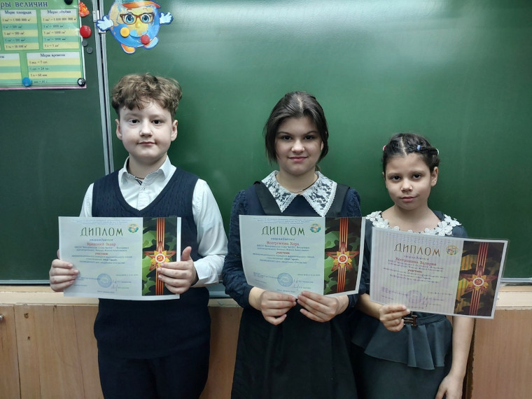 Итоги межмуниципального конкурса стихотворений «Мой герой».